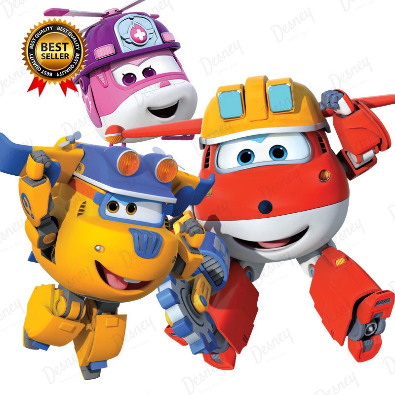 Mainan Action Figure Robot Kartun Super Wings Mini Bahan Abs Untuk Hadiah Anak Shopee Indonesia