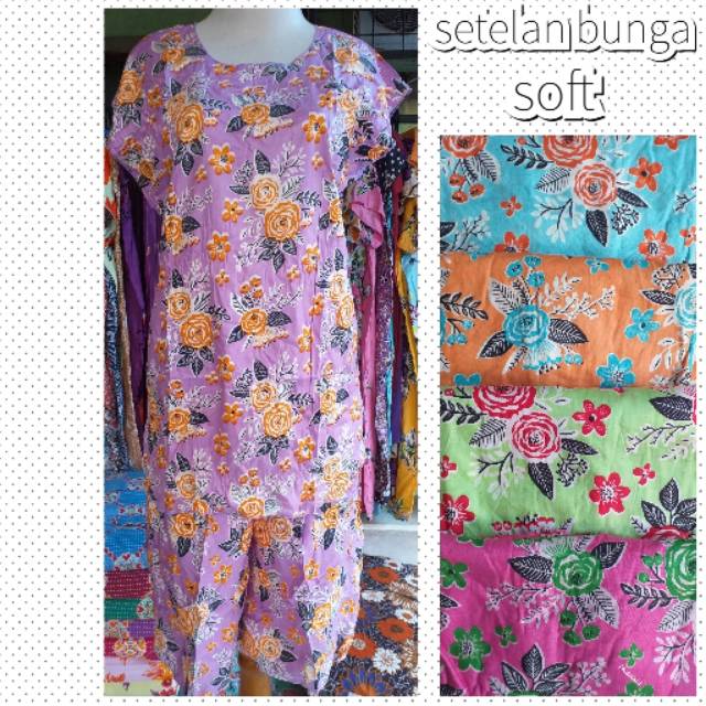 Babydoll bunga soft