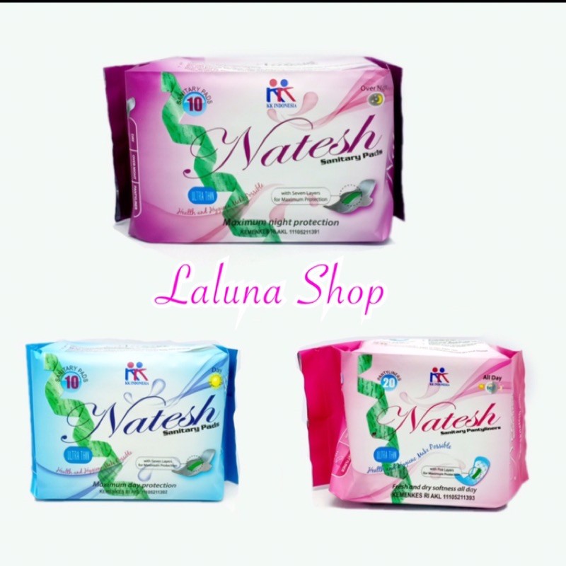 Pembalut Natesh Panty Day Night