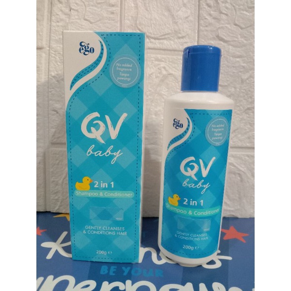 QV Baby 2in1 Shampoo &amp; Conditioner 200gr