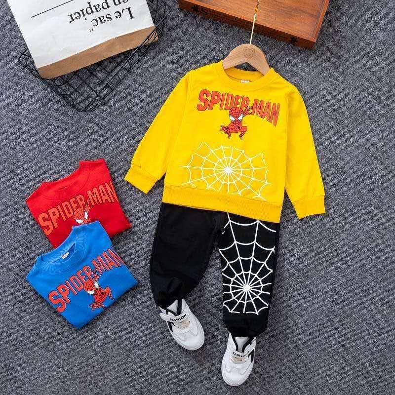 SPDRMN TYPE Baju setelan kaos celana pergi jalan lucu fashion anak bayi cowok laki murah