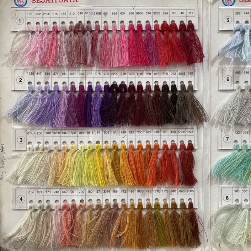 Kinder Dstore Benang Obras Polyester Besar 3 Ons