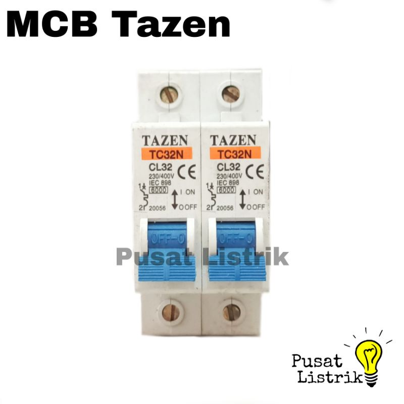 MCB 1Phase Pemutus Arus Listrik Murah Miniature Circuit Breaker (MCB) Bagus