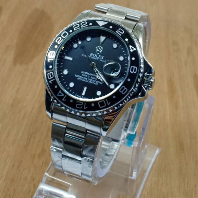 JAM TANGAN PRIA ROLEX RANTAI KW SUPER
