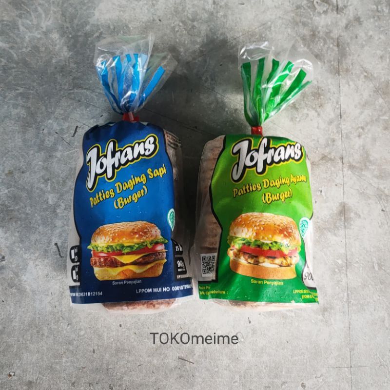 

[NEW PRODUCT] JOFRANS BEEF / CHICKEN PATTY PATTIES 900gr 15pc