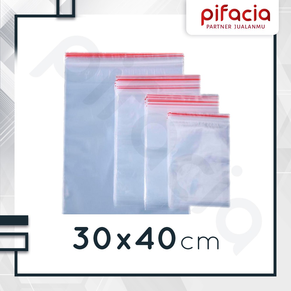 Jual Plastik Klip 30 x 40 Cm Ziplock isi 100 Pcs | Shopee Indonesia