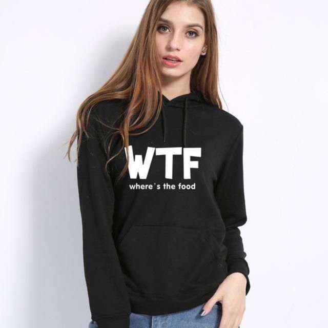 HOODIE WTF SIZE M - XXXL