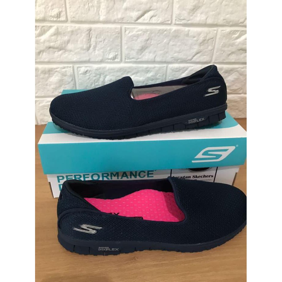 Sepatu Sketcher Skechers Goflex Mini - Navy, 36