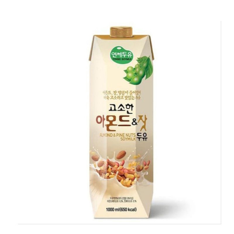 Yonsei Soy Milk Almond 1 Liter