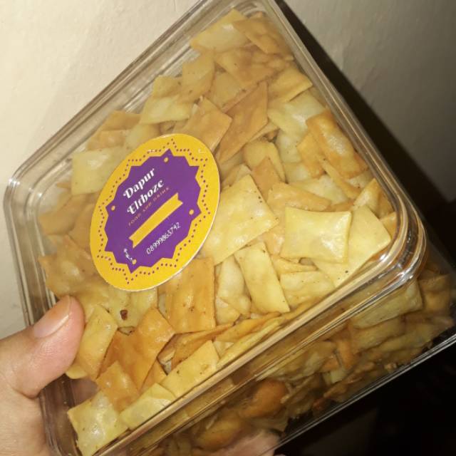 

Keripik bawang lebaran