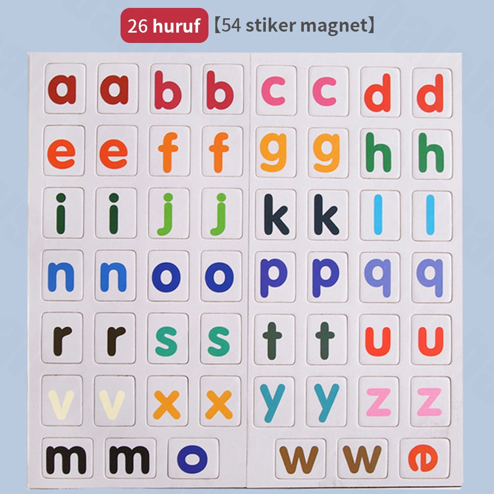 Halobaby Spelling Game Book / Buku Magnet Alphabet Anak