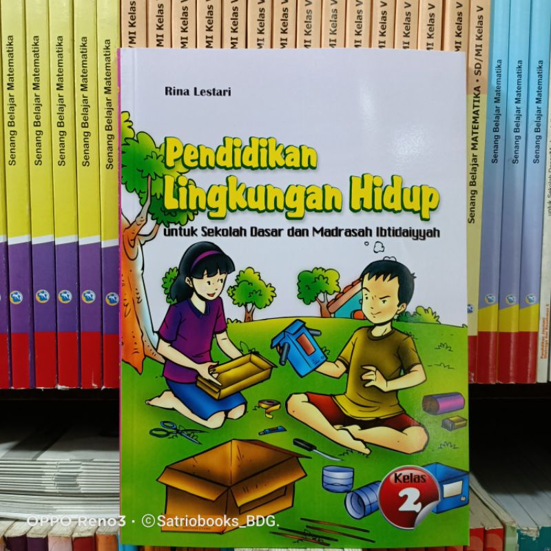 Jual Buku Pendidikan Lingkungan Hidup Kelas 2 Sd Buku Plh Kelas 2