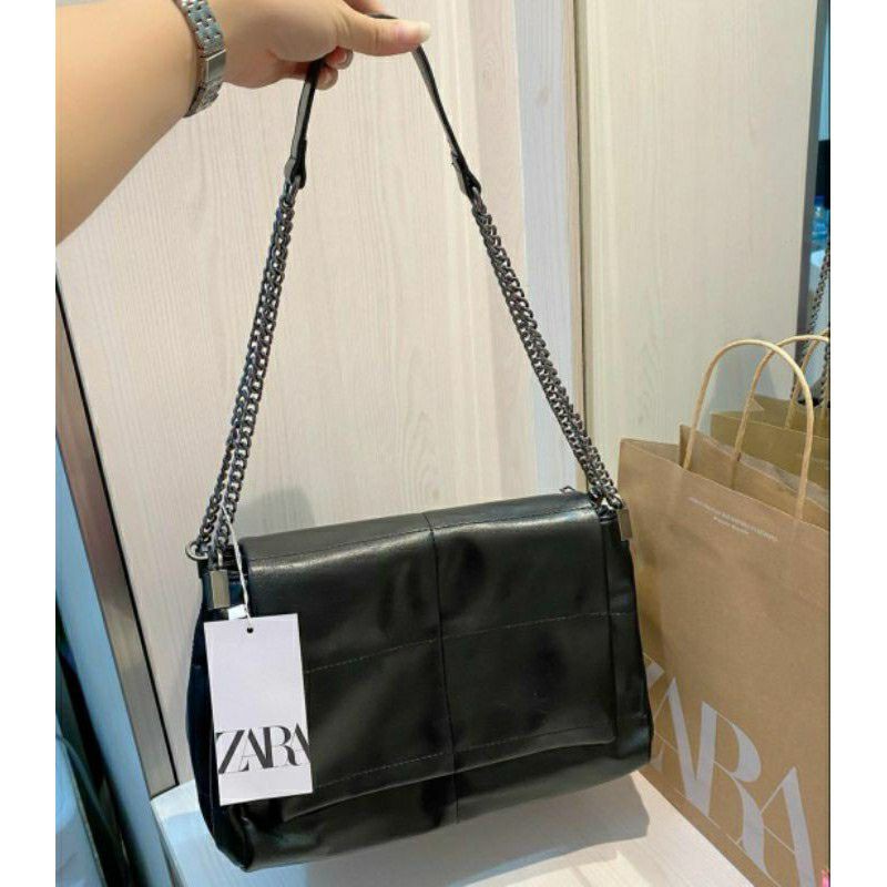 TAS ZARA CARPENTER SHOULDER BAG