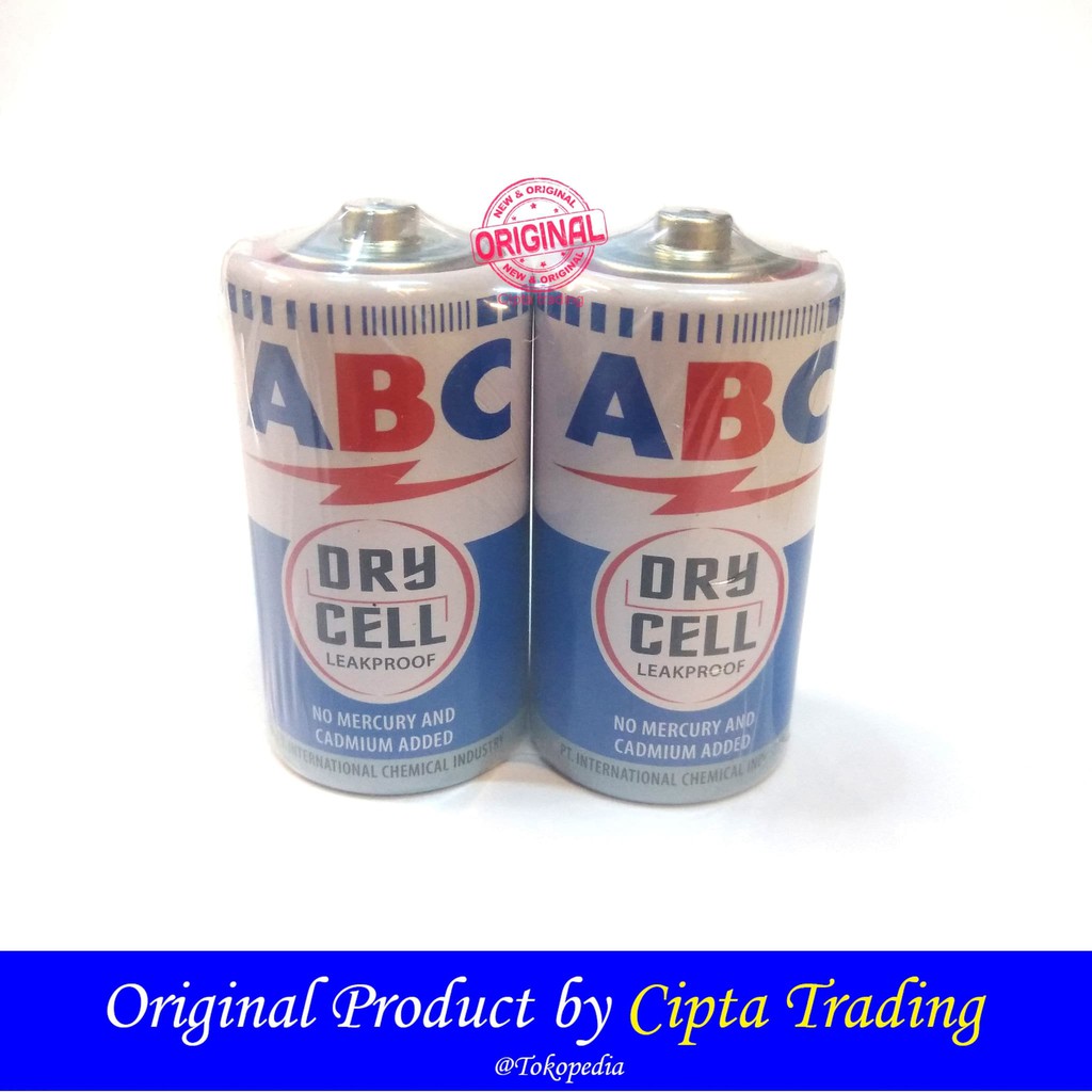 

Battery - ABC Biru - Type D (1 Pack of 24 pieces)