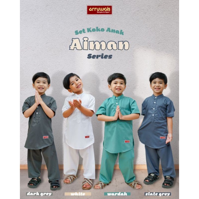 SET KOKO AIMAN ARRUWAIS KOKO ANAK KOKO KATUN TOYOBO