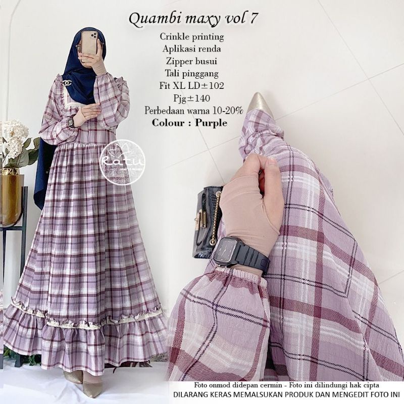 QUAMBI MAXI VOL 7 // GAMIS ORI RATU MULABEES