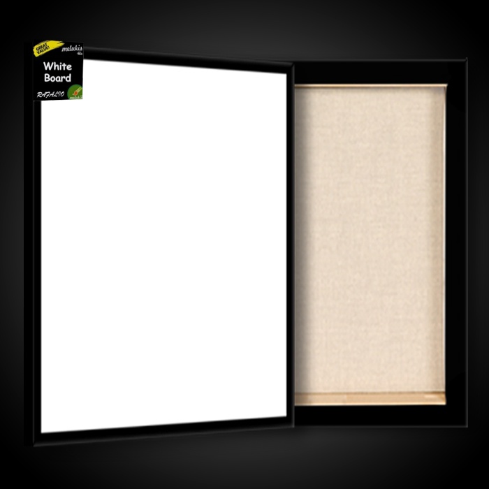

White Board Melamin Papan Tulis Putih By Ravalio 20x80 cm