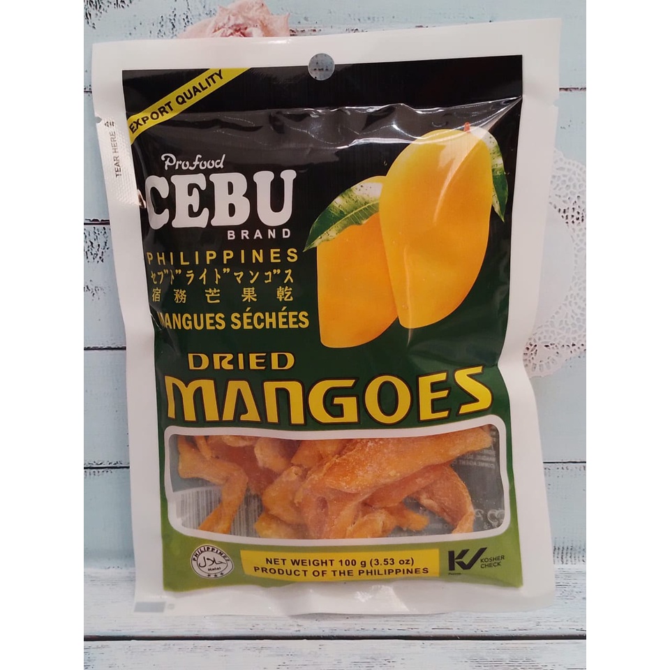 Jual Philippine - Cebu Dried Mangoes 100g | Shopee Indonesia