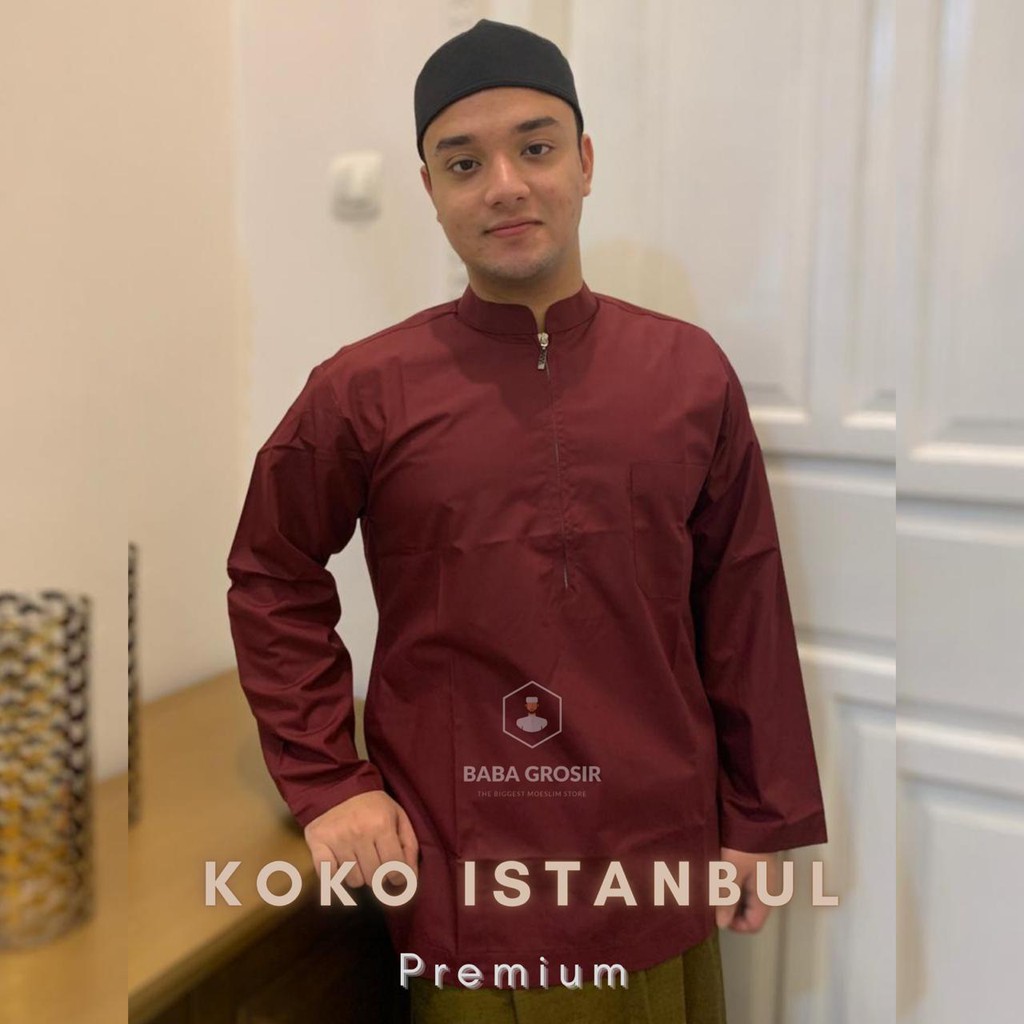 Koko Istanbul Premium Babagaf Koko Premium Fashion Muslim Baju Koko Pria