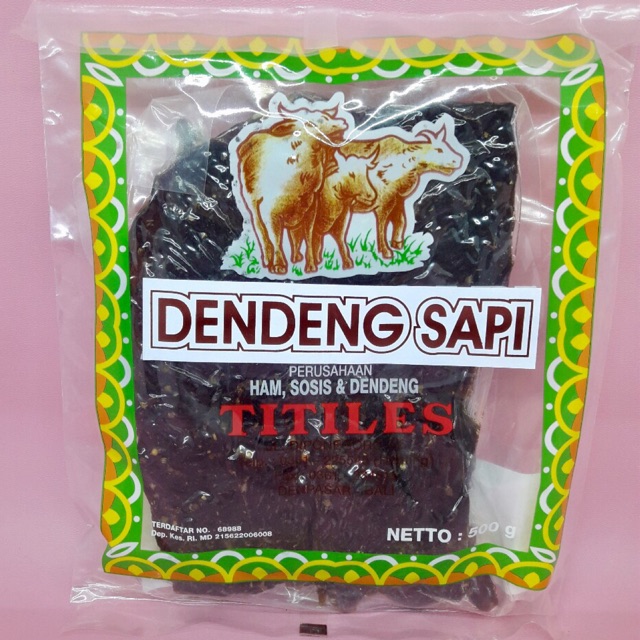 

Dendeng Sapi Titiles 500 gr