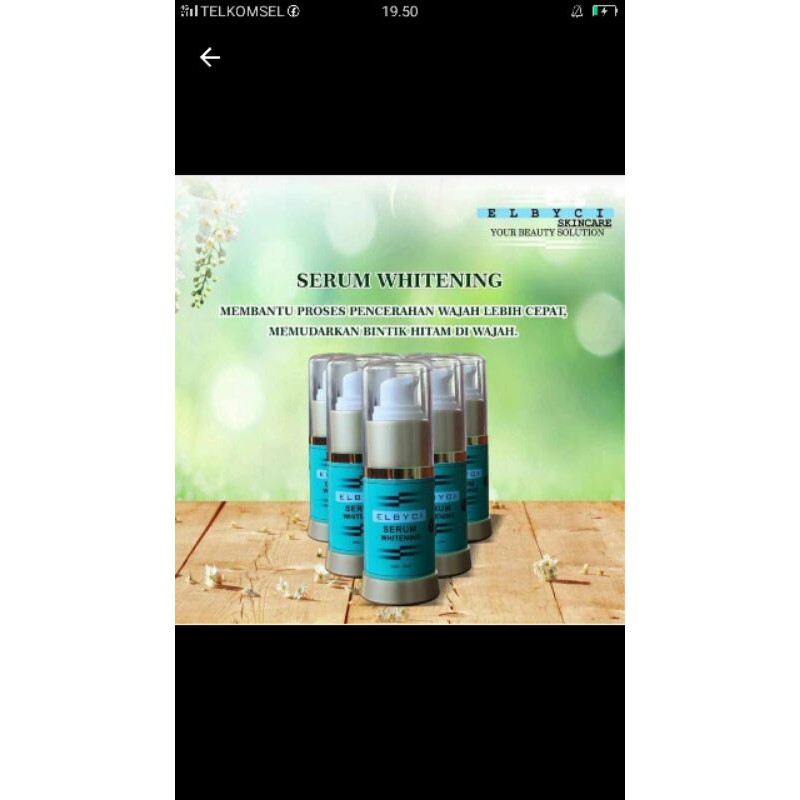 Elbyci serum whitening