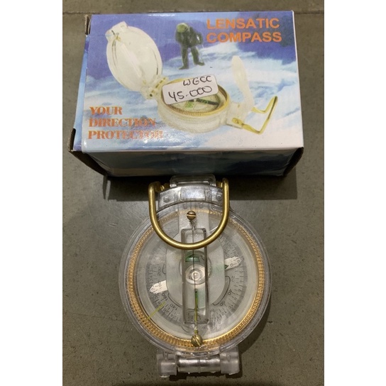 lensatic compass kompas