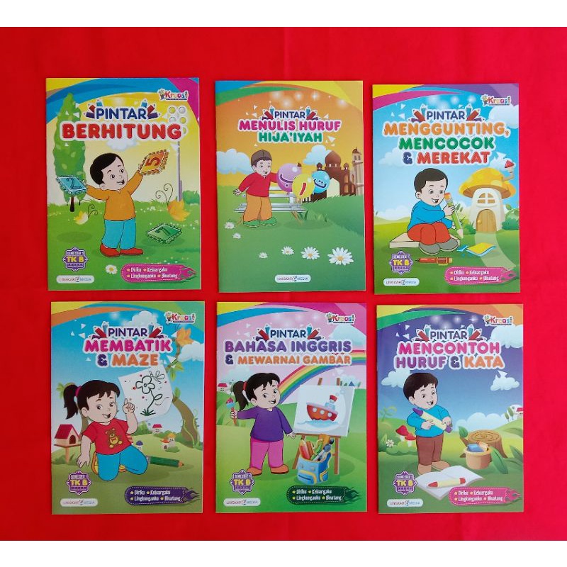 Jual BUKU PAKET MATERI TK B SEMESTER 1, LENGKAP FULL COR, 1 PAKET ...