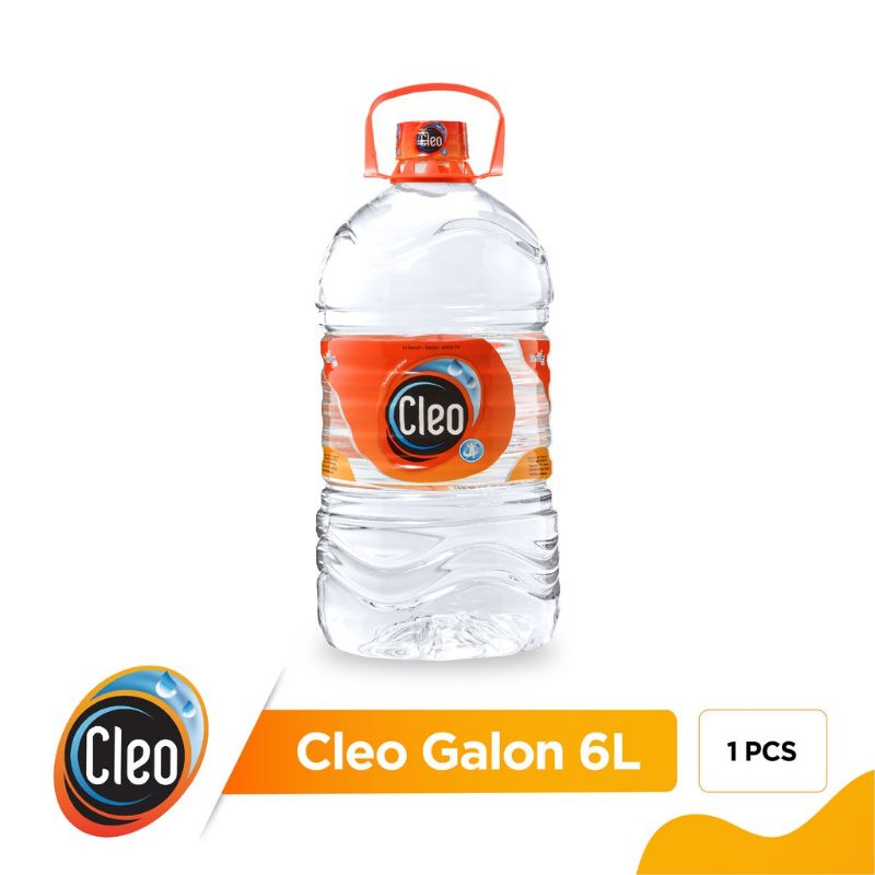 Jual Air Murni Cleo Galon 6 L Air Galon Shopee Indonesia 7744