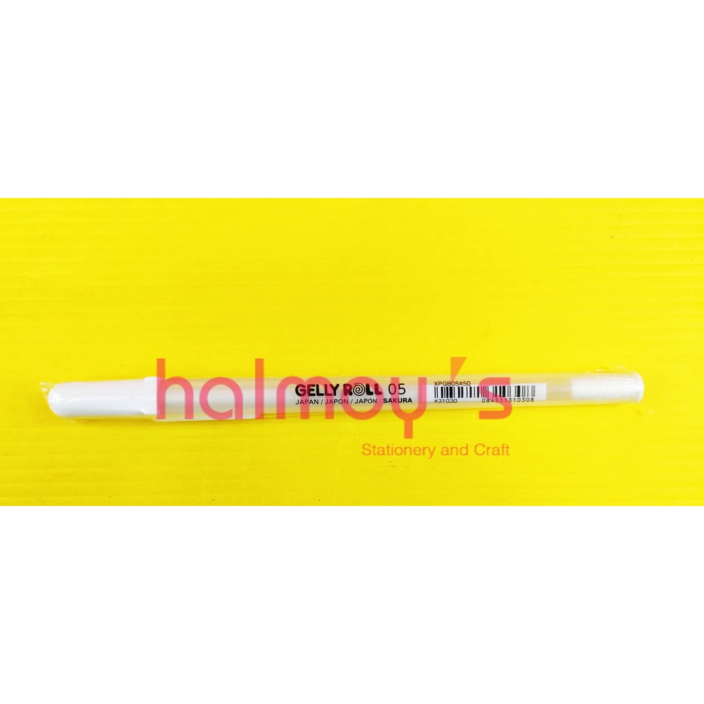 

PULPEN SAKURA GELLY ROLL WHITE FINE POINT 05