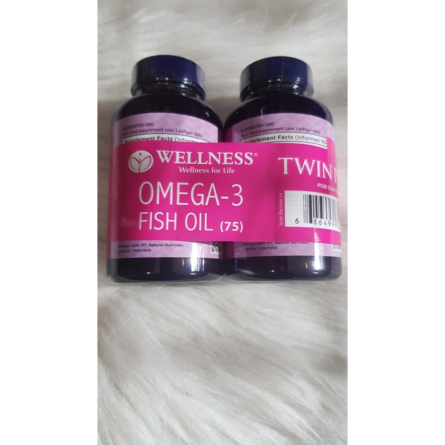 WELLNESS NATURAL OMEGA 3 75's