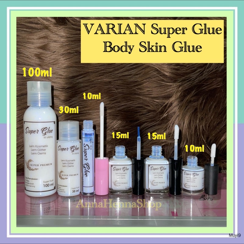 

Lem Kulit / Lem aksesoris henna / Lem super glue