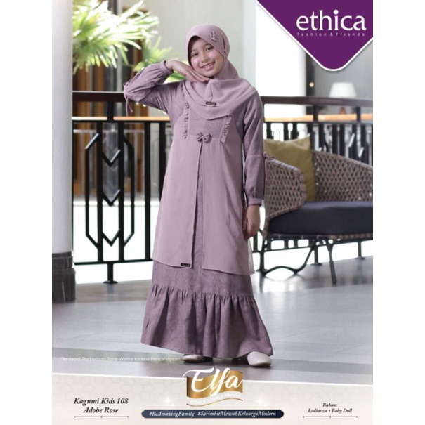 SARIMBIT ELFA 236 ADOBE ROSE || ETHICA