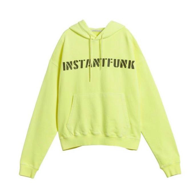 CUCI GUDANG BTS Seokjin Instantfunk Hoodie Yellow Official Korea