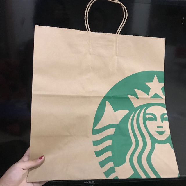 PAPER BAG STARBUCKS | Shopee Indonesia
