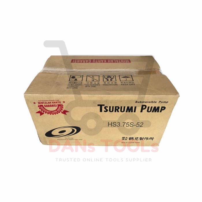 Pompa Celup TSURUMI 3 inch MANUAL HS3.75S Air Kotor - Submersible Pump