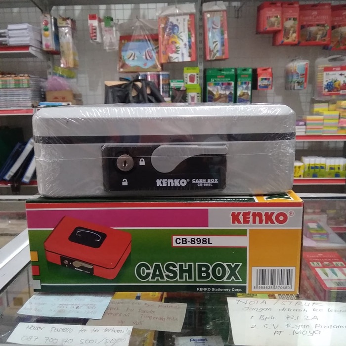 

File-Box- Cash Box 898L Kenko -Box-File.