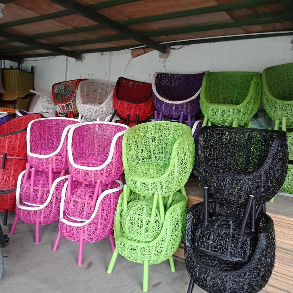 Kursi Teras Brekele Cantik Furniture Rotan Sintetis Full Jok Busa-4