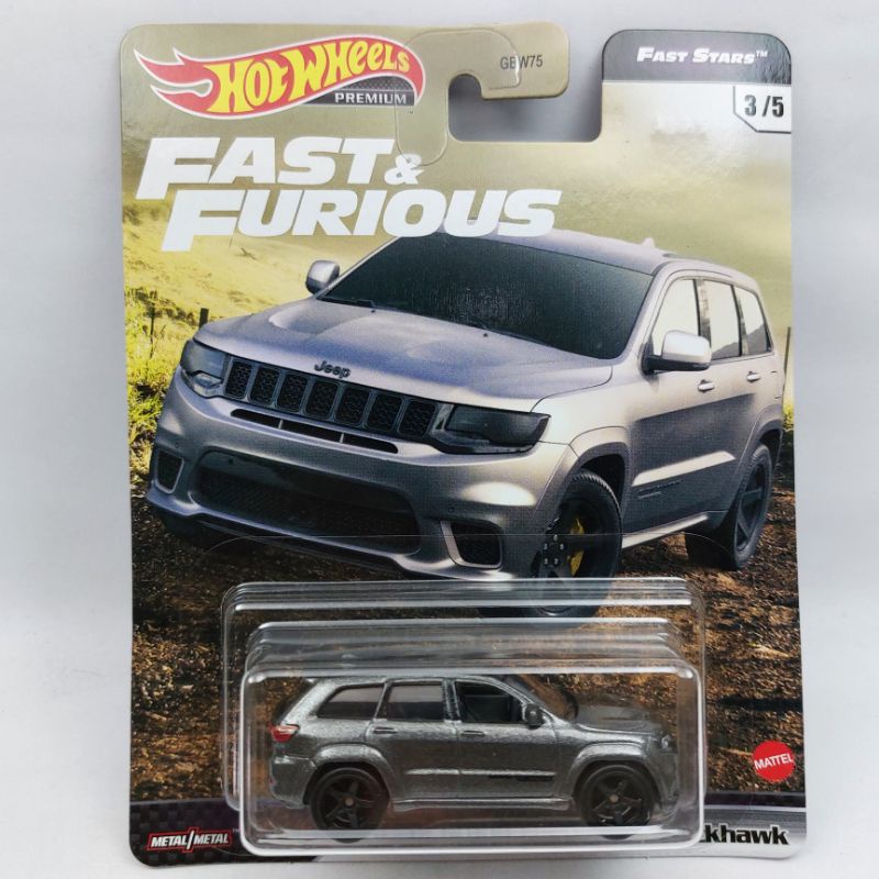 Hot Wheels Fast & Furious-Fast Stars Jeep Trackhawk