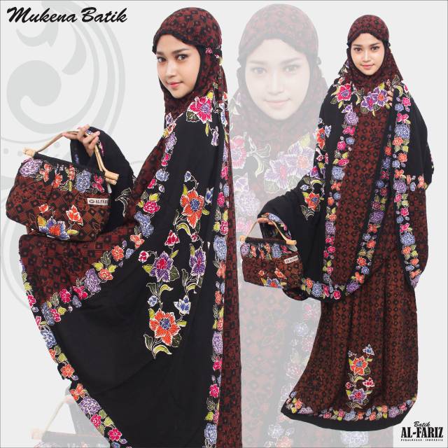mukena batik encim soganan Al fariz