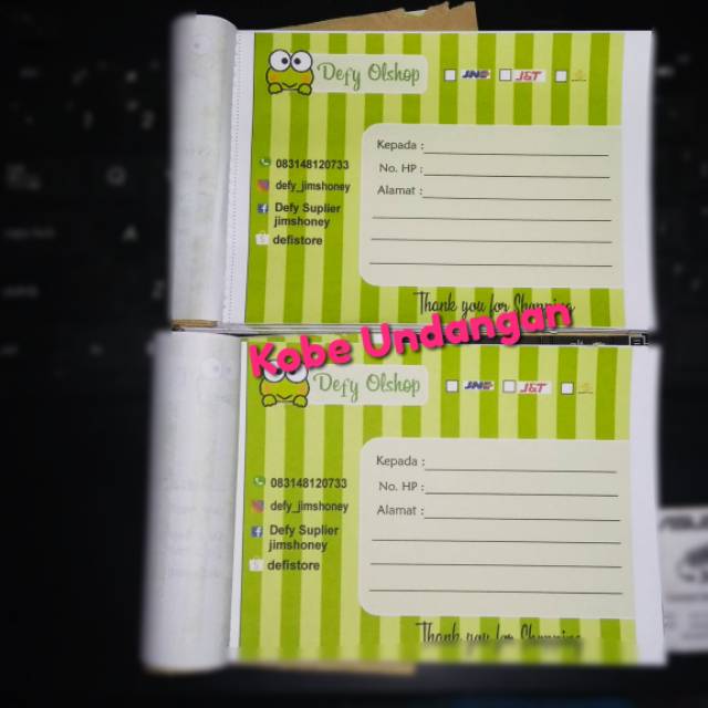 

Label Pengiriman Olshop