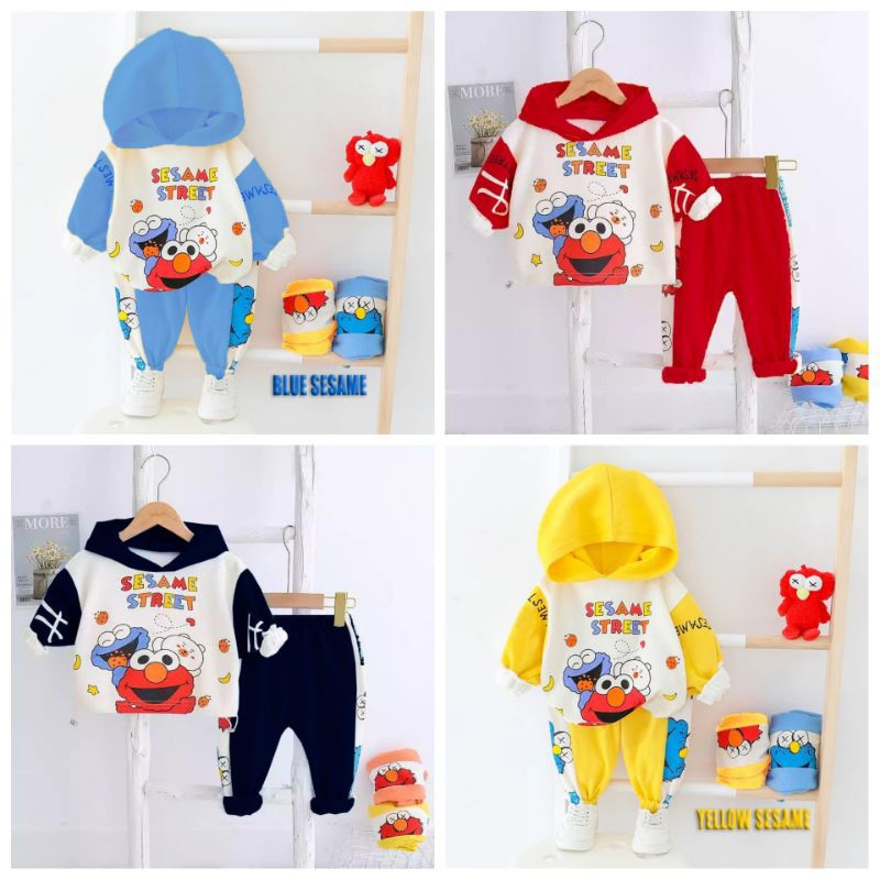 STELAN Sesame Street KID SS STELAN BAJU ANAK COWOK