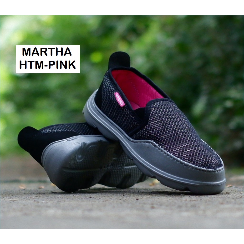 SEPATU WANITA ANDO MARTHA FINEENA ORIGINAL SLIP ON MODEL TERBARU RINGAN KUAT ELEGANT