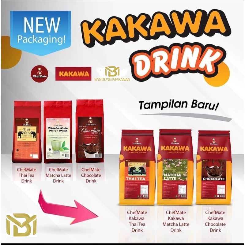

Kakawa bubuk coklat Cheff mate cheffmate 1KG