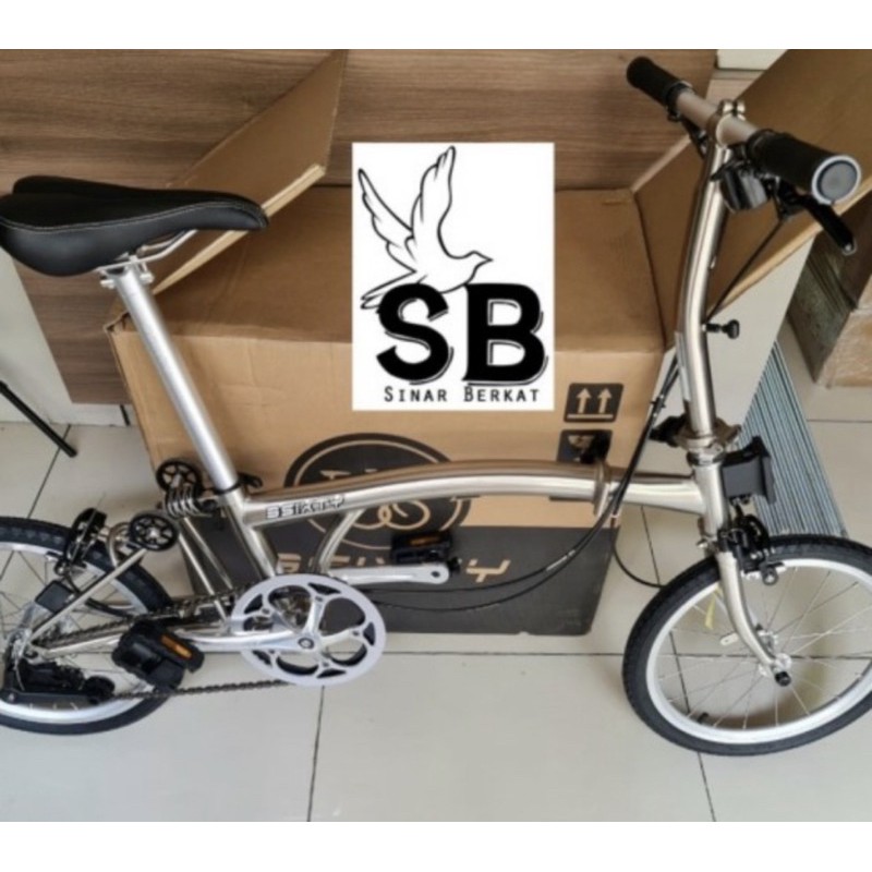 Harga 3sixty folding online bike