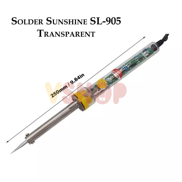 SOLDER TANGAN SUNSHINE SL-905 TRANSPARENT - SOLDER IRON SUNSHINE SL-905