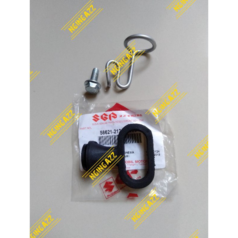 karet kabel speedometer satria hiu lumba 2 tak set breket