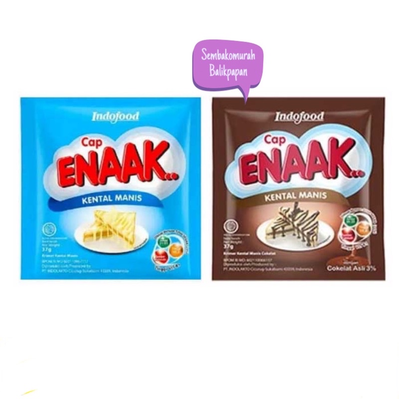 

susu cap enaak renteng 6 x 37gr