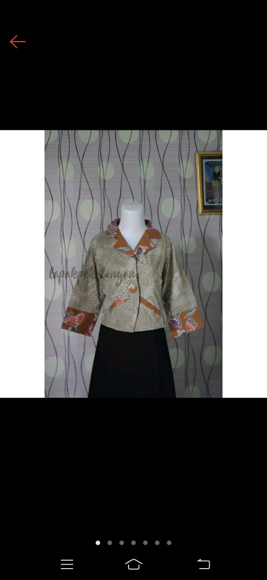 Bolero / Blazer Batik Cap Wanita Termurah Bestseller