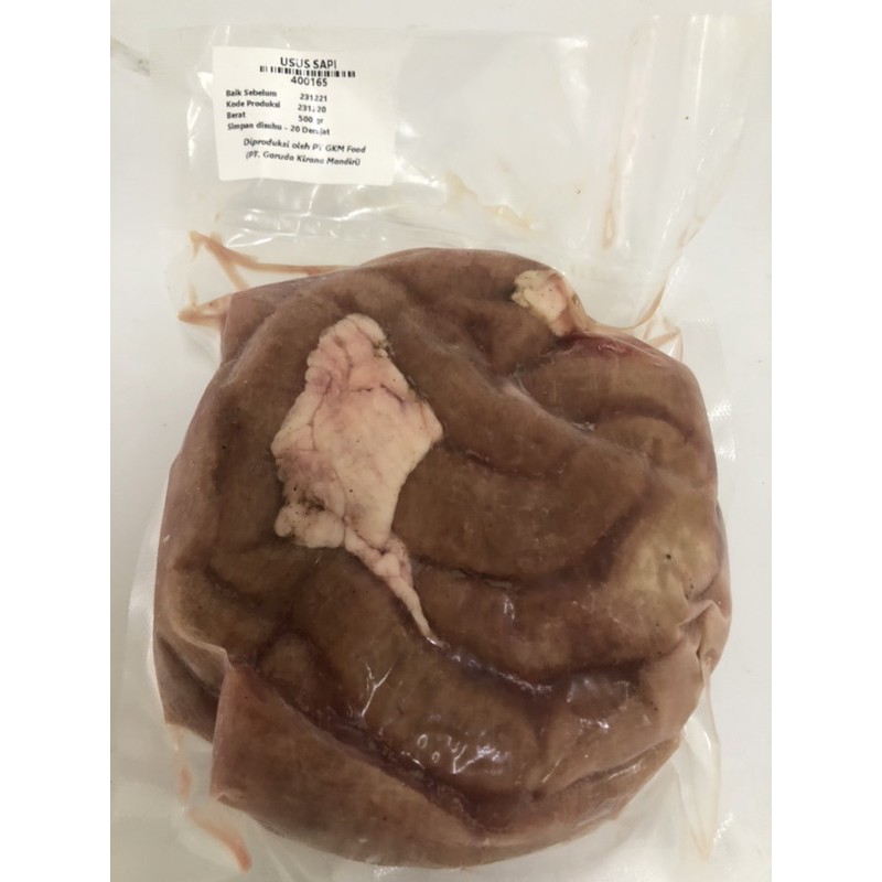 

Usus sapi 500 gr Rp. 17.000
