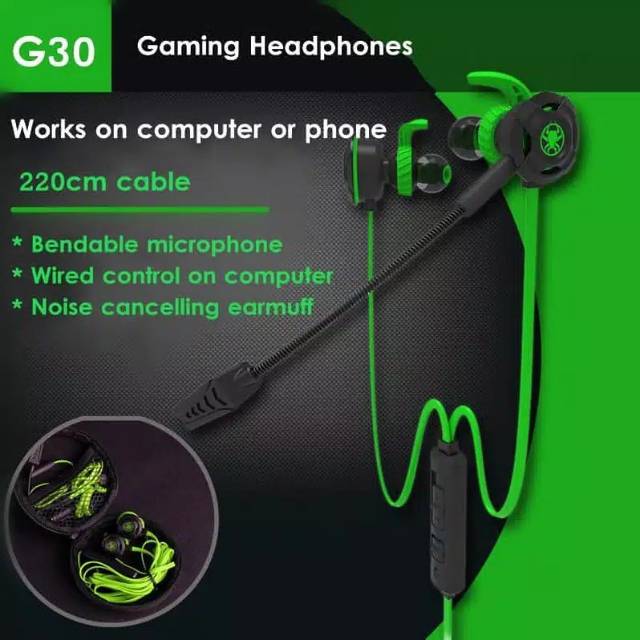 PLEXTONE G30 Headset Earphone Gaming 100% Original